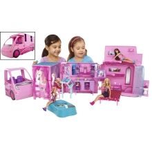 barbie sisters camping set