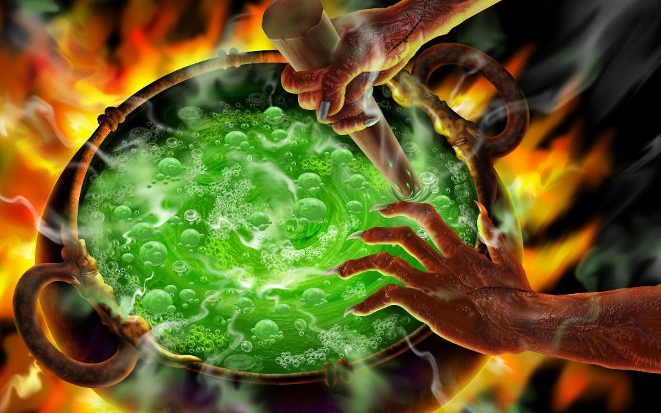 witch's cauldron