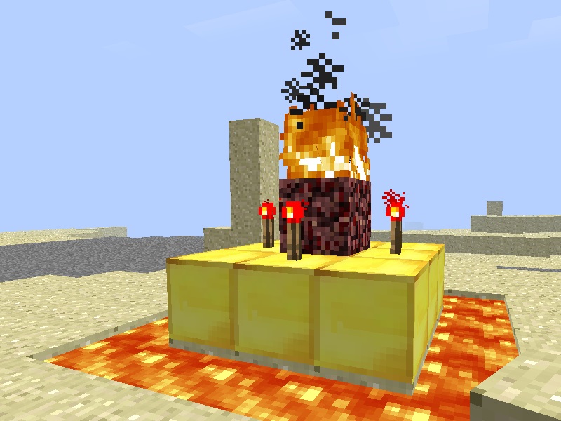 Herobrine Shrine Pe