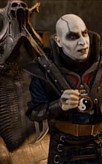 Quan Chi with his Throne