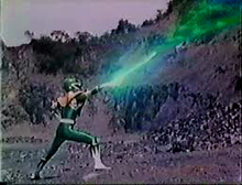 Evil Green Sword of Dark VS Megazord