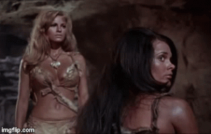 Martine Beswick fight