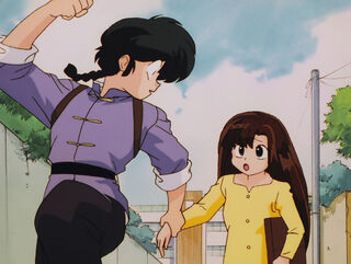 Hinako Ninomiya (voiced by Yumi Touma) Ranma 1-2 Oav 04 22