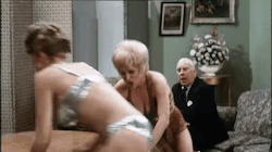 Margaret Nolan Carry On Girls chase