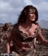 Martine Beswick volcano short