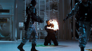 Jessica Priest in Spawn (played by Melinda Clarke) 42