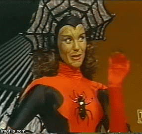 Tiffany Bolling spider