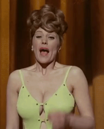 Margaret Nolan sneeze