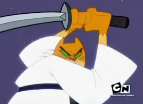 Samurai Cat