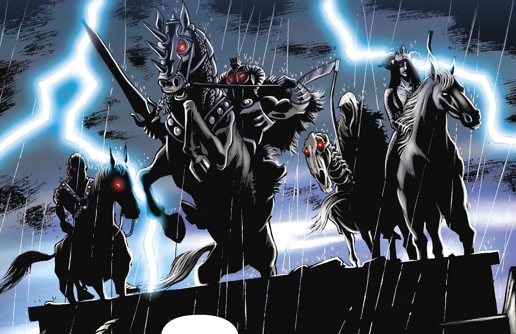 4 Horsemen Of The Apocalypse Manga Four Horsemen of The Apocalypse (Earth-818793) | Evil Dead Wiki | Fandom
