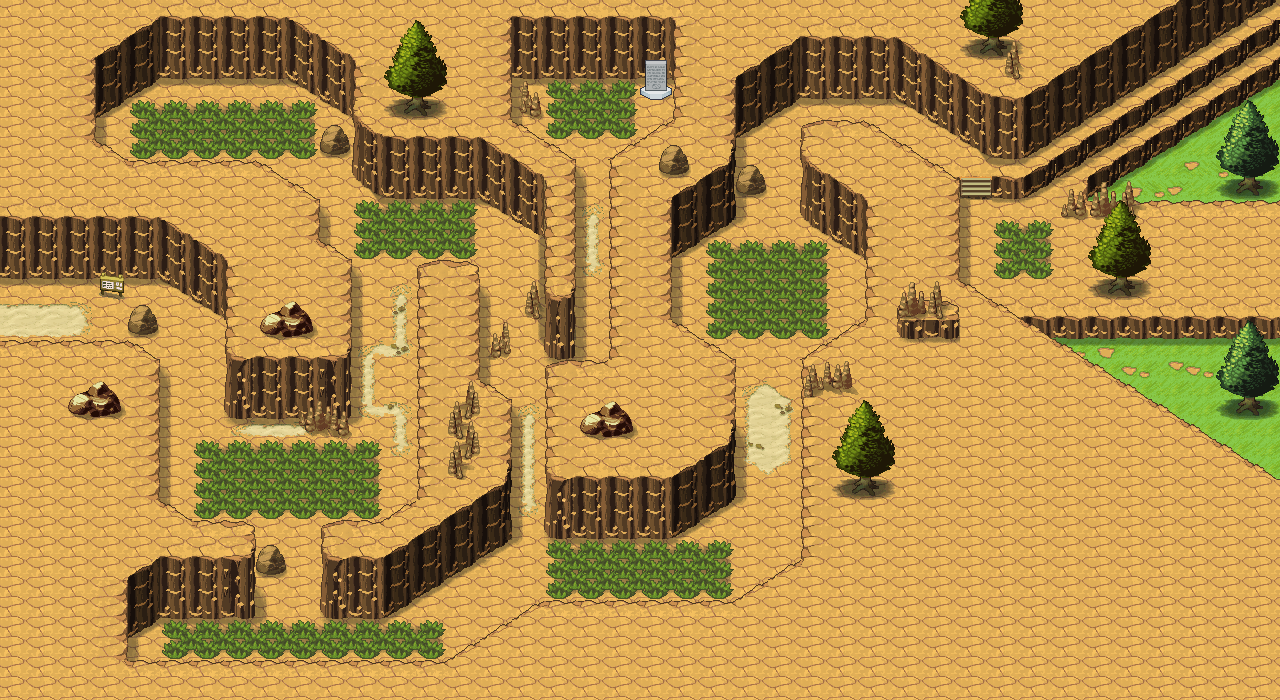 trails in the sky hidden map