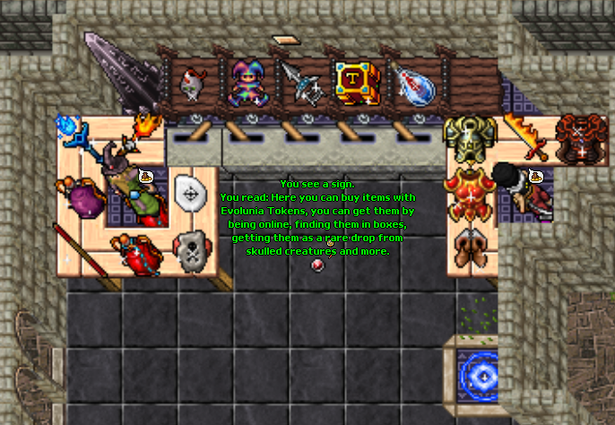 Items evolunia
