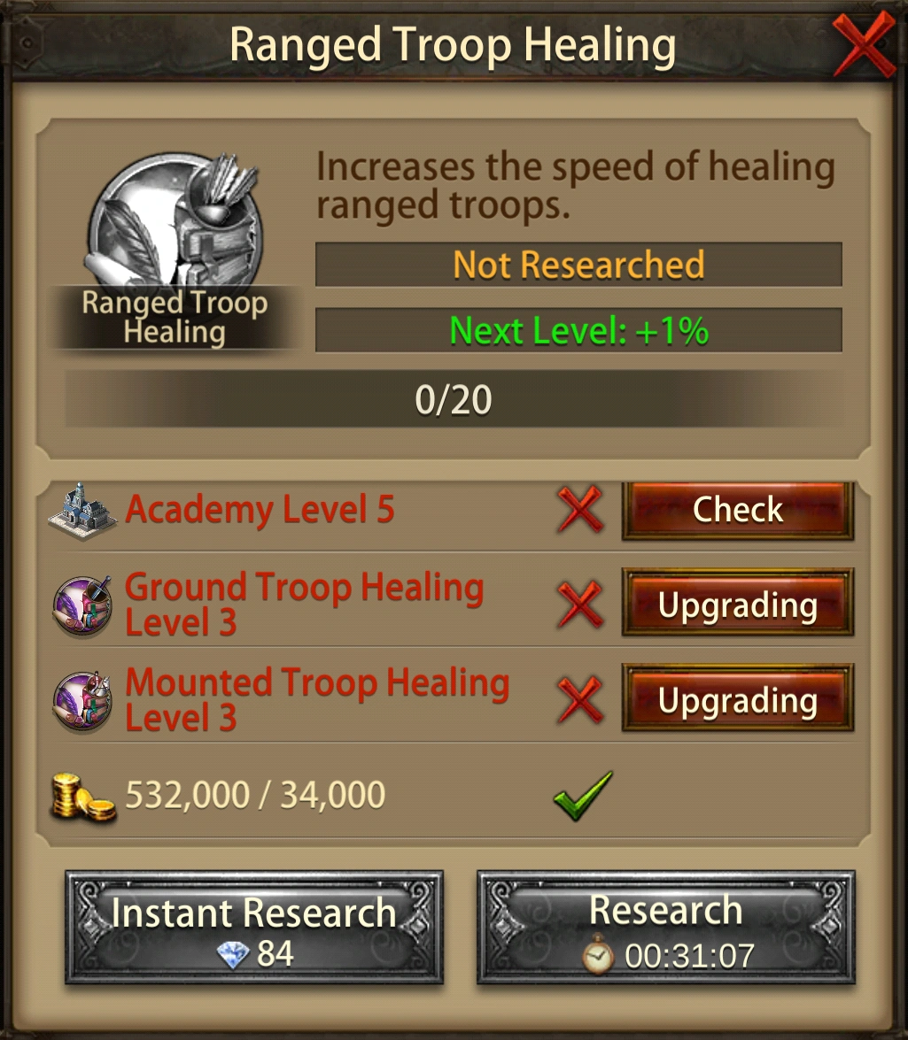 Ranged Troop Healing Evony, The King's Return Wiki Fandom