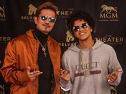 EXILE ATSUSHI and Bruno Mars
