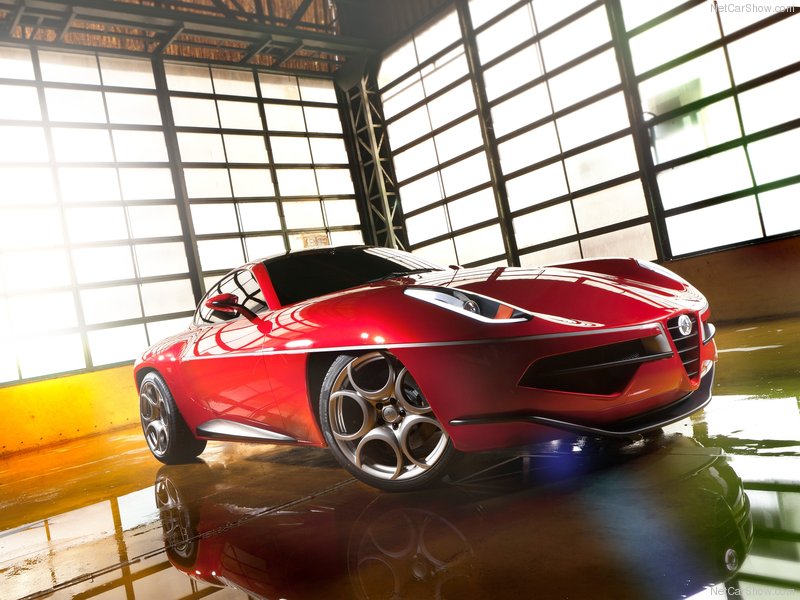 2012 Alfa Romeo Disco Volante Touring Concept Exotic Cars