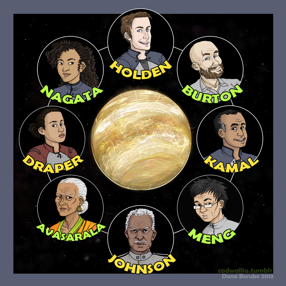 pov characters in the expanse books