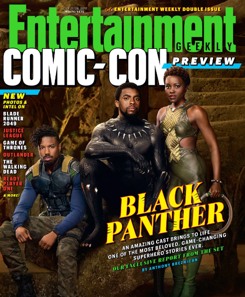 Entertainment Weekly cover Black Panther