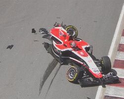 Marussia Crash