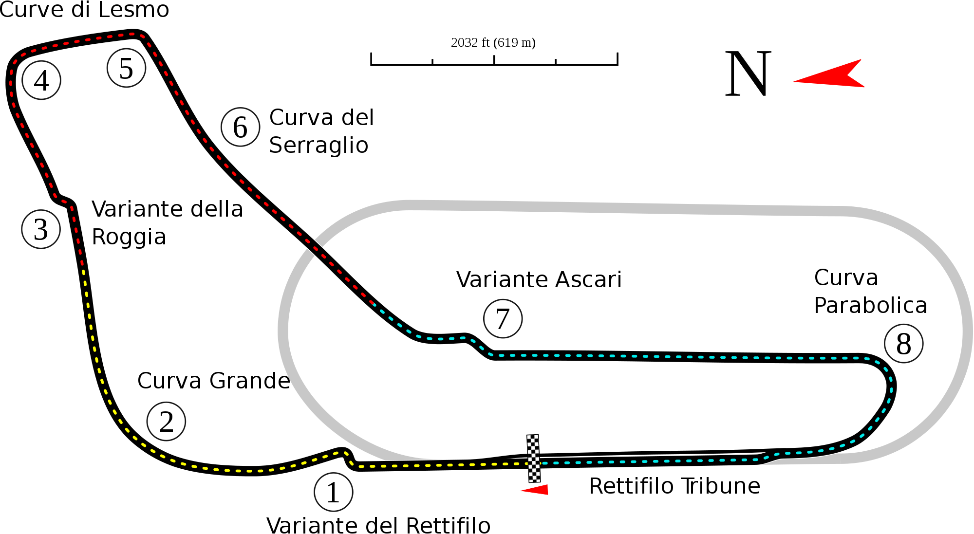 Autodromo Nazionale Monza | The Formula 1 Wiki | FANDOM ...