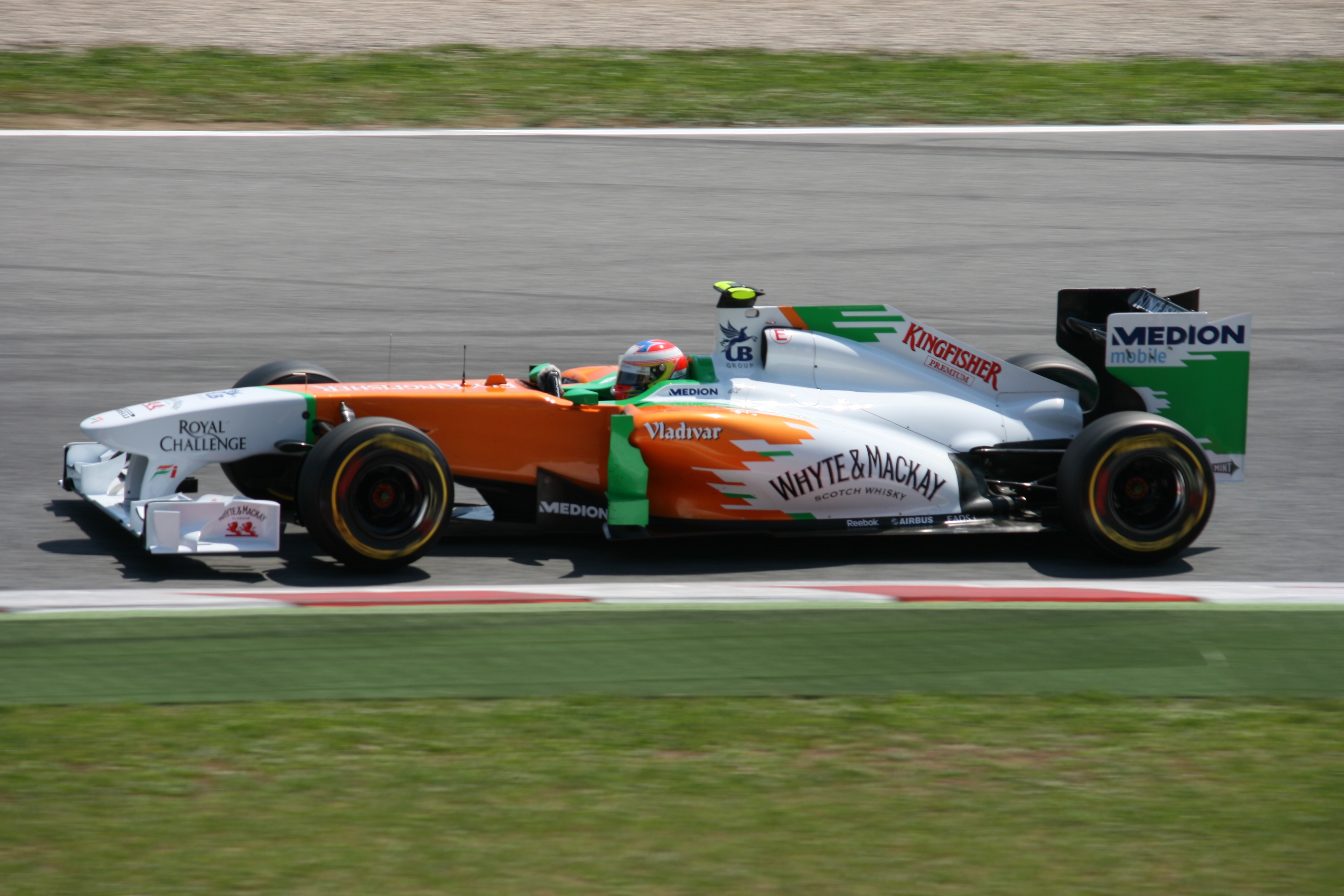 14 A Sutil Formel 1 Show Car 2010 Force India No