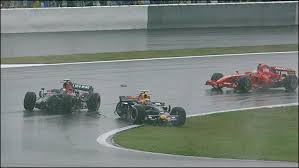 Webber and Vettel collide in Fuji
