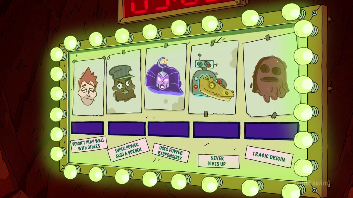 rick and morty cindicators characters