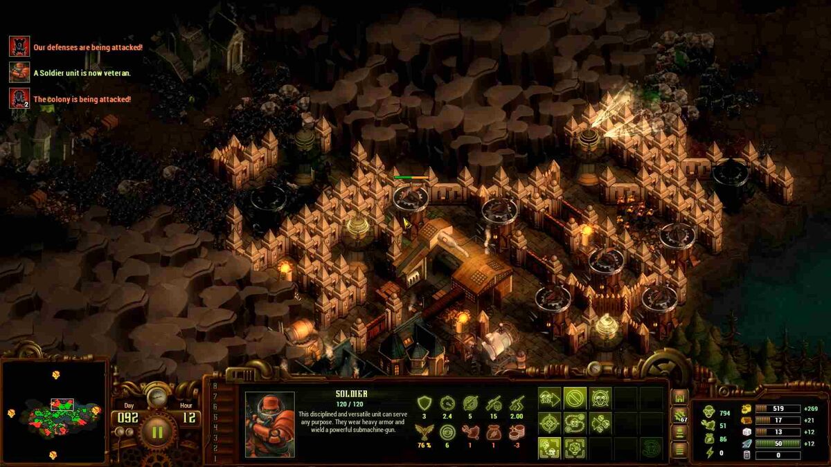 They Are Billions towers walls
