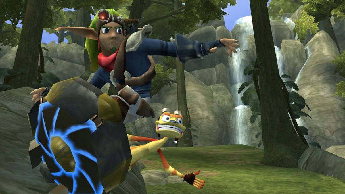 Jak and Daxter on the JET-Board