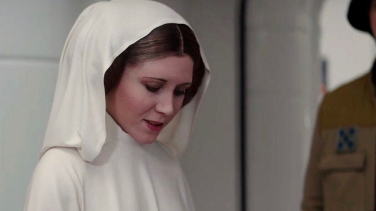 Rogue One ending Leia