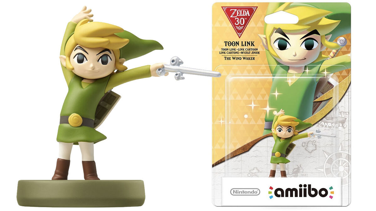 Wind Waker 30th Anniversary Toon Link amiibo The Legend of Zelda