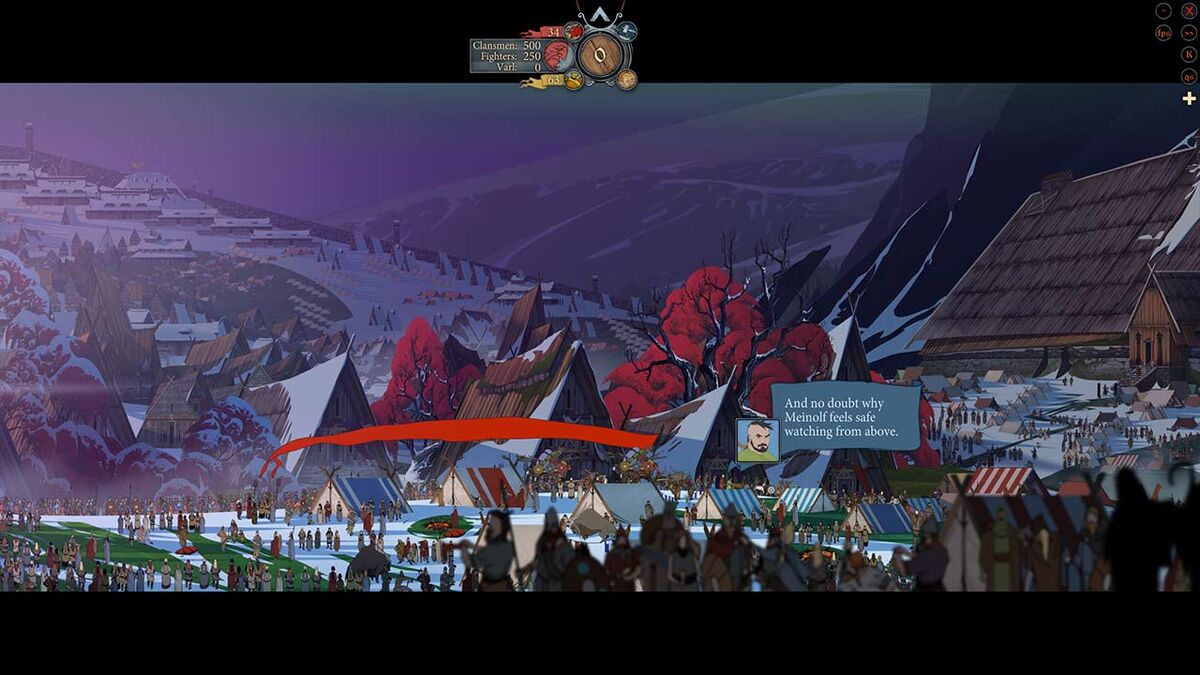 Town scene The Banner Saga 3 review