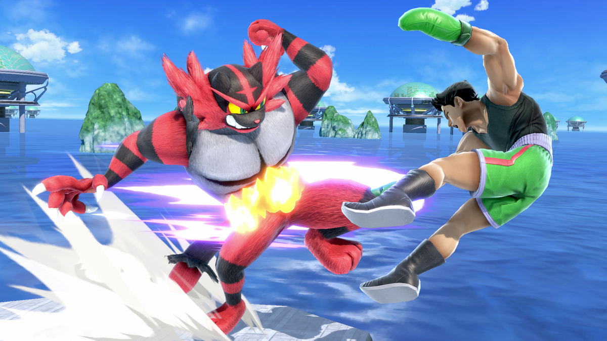 Incineroar and Little Mac