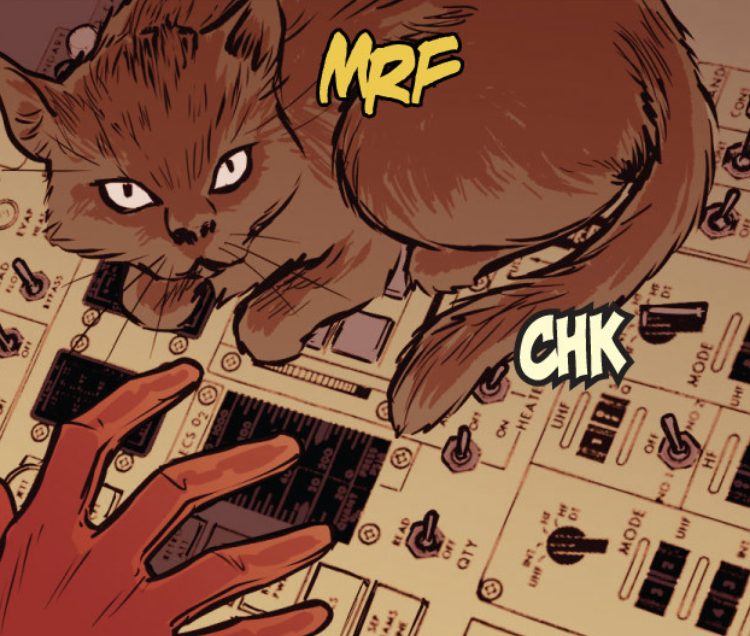 Chewie Cat Captain Marvel