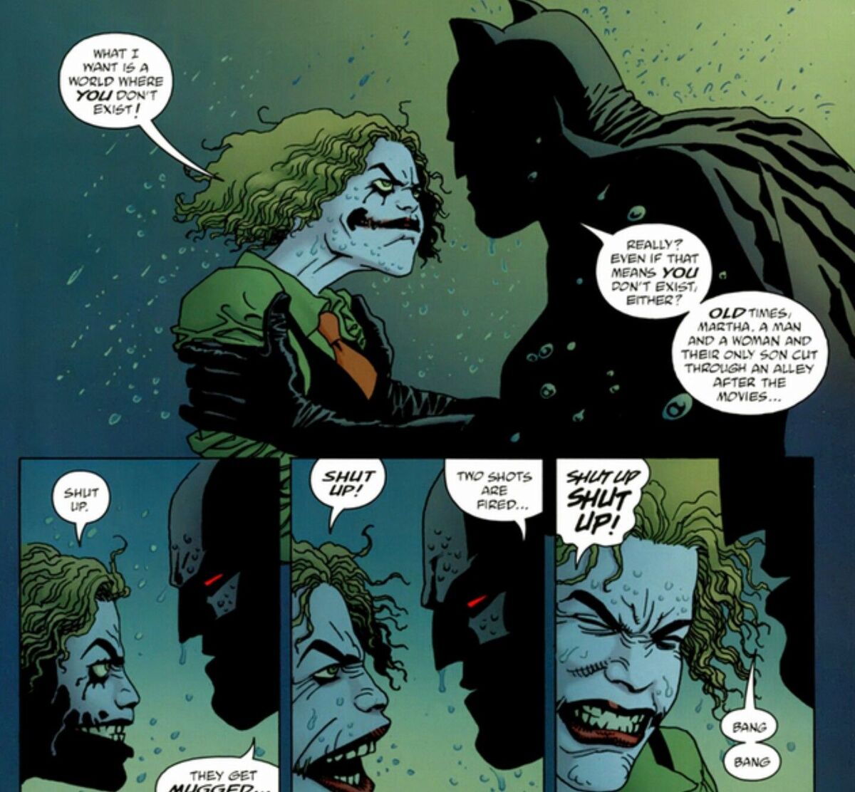 Batman and Martha Wayne: Flashpoint Timeline