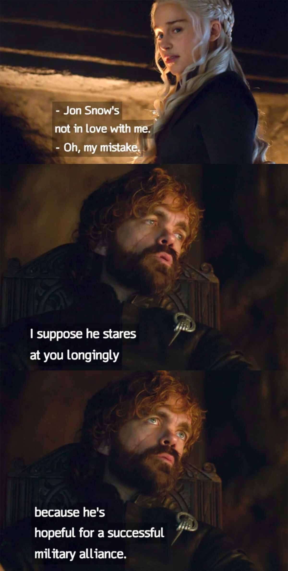 tyrion lannister, daenerys targaryen, season 7 finale, game of thrones