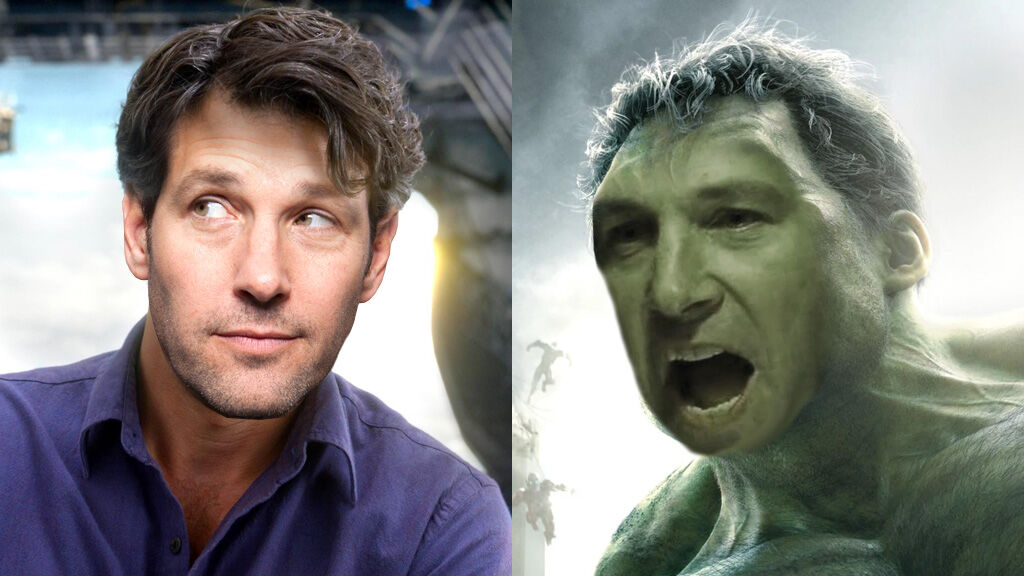 Paul Rudd is... Bruce Banner aka The Hulk!