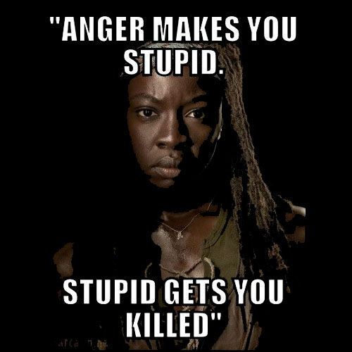 michonne meme the walking dead