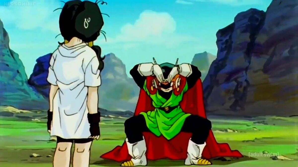 Videl meets Gohan as Saiyaman