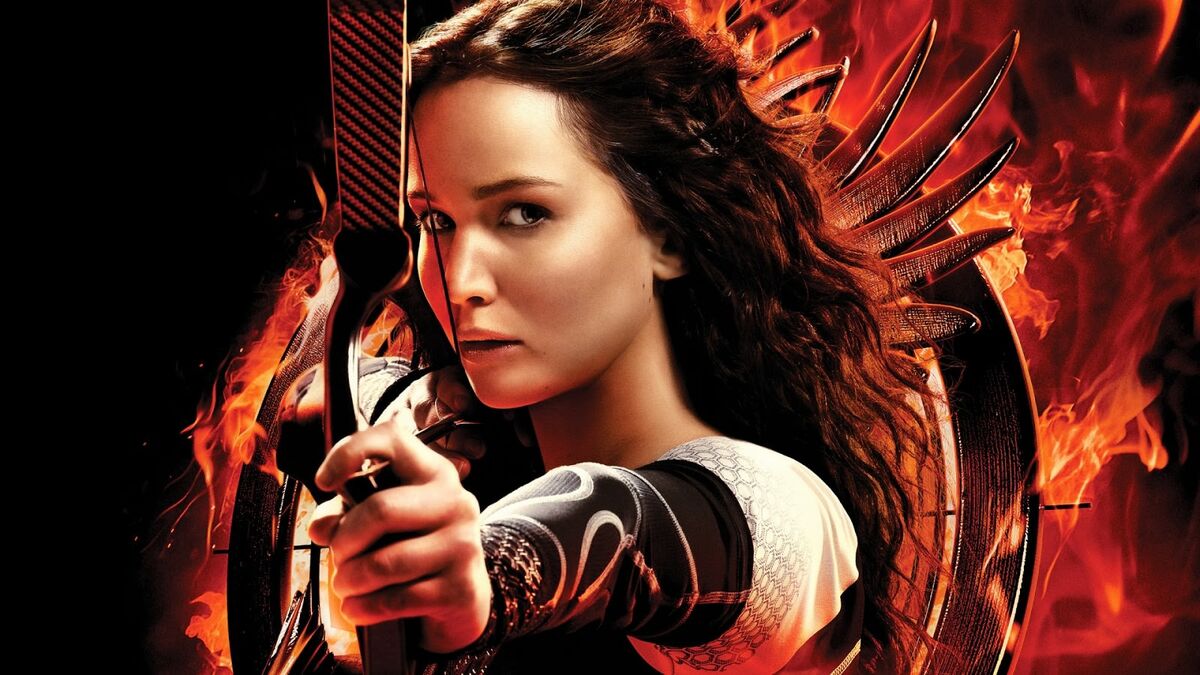 book-to-movie adaptations hunger games catching fire jennifer lawrence