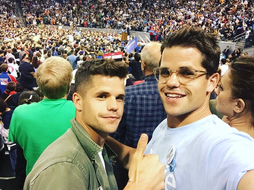 Teen Wolf News Charlie Carver Max Carver Bernie Supporters