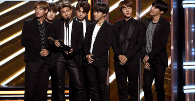 K-pop Band BTS Just Turned a Billboard Award to Gold & Broke the Internet Again