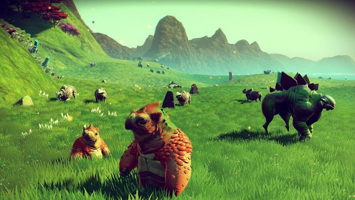 No mans sky как приручить летающих животных