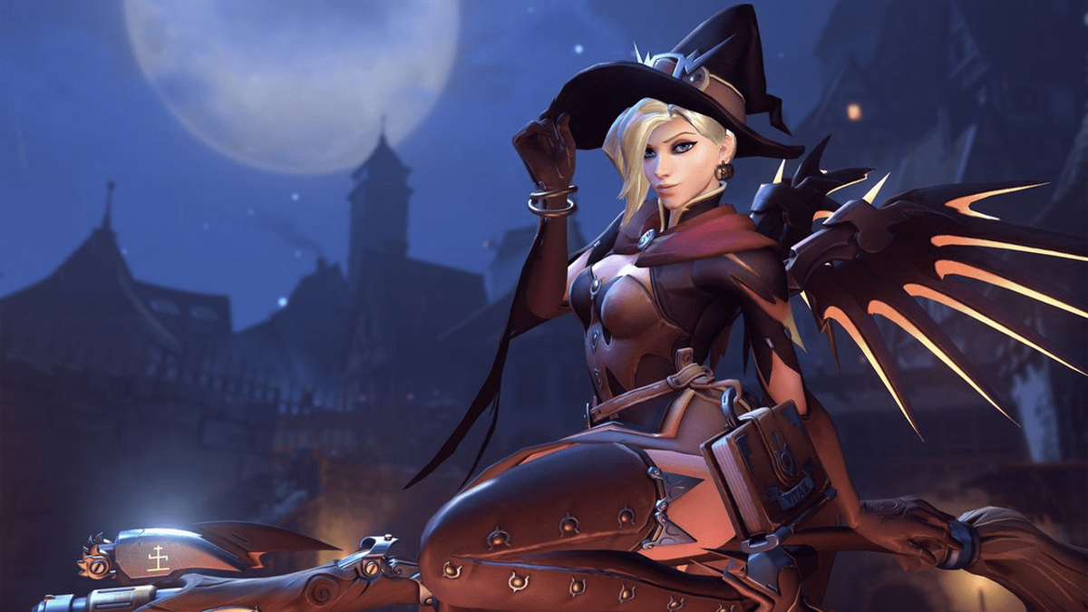 Overwatch Halloween Mercy