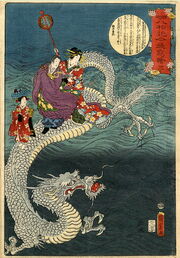 Kunisada II Utagawa - The Dragon