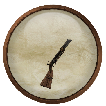 Rusty turret rifle
