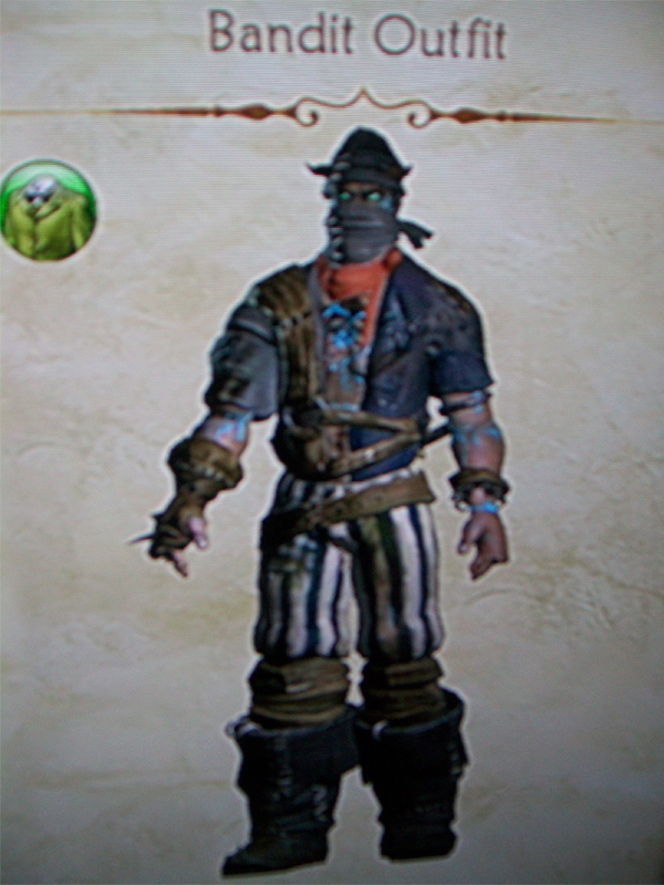 Image result for fable bandit outfit
