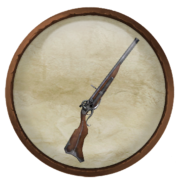 Steel clockwork rifle