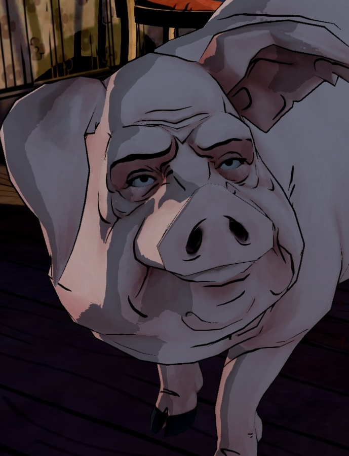 smoking pig from the wolf among us game smoking pig from the wolf among us game