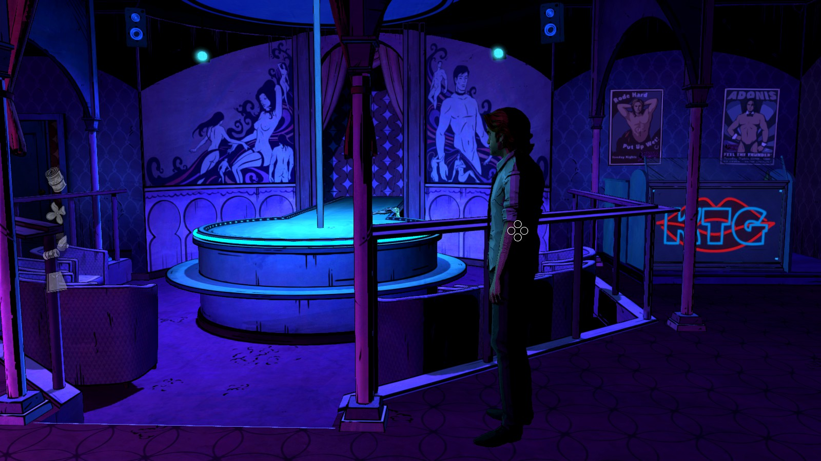 The Wolf among us стрип клуб. The Wolf among us бар стрип. Stripcam