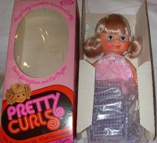 pretty curls doll